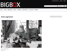 Tablet Screenshot of bigbox.no